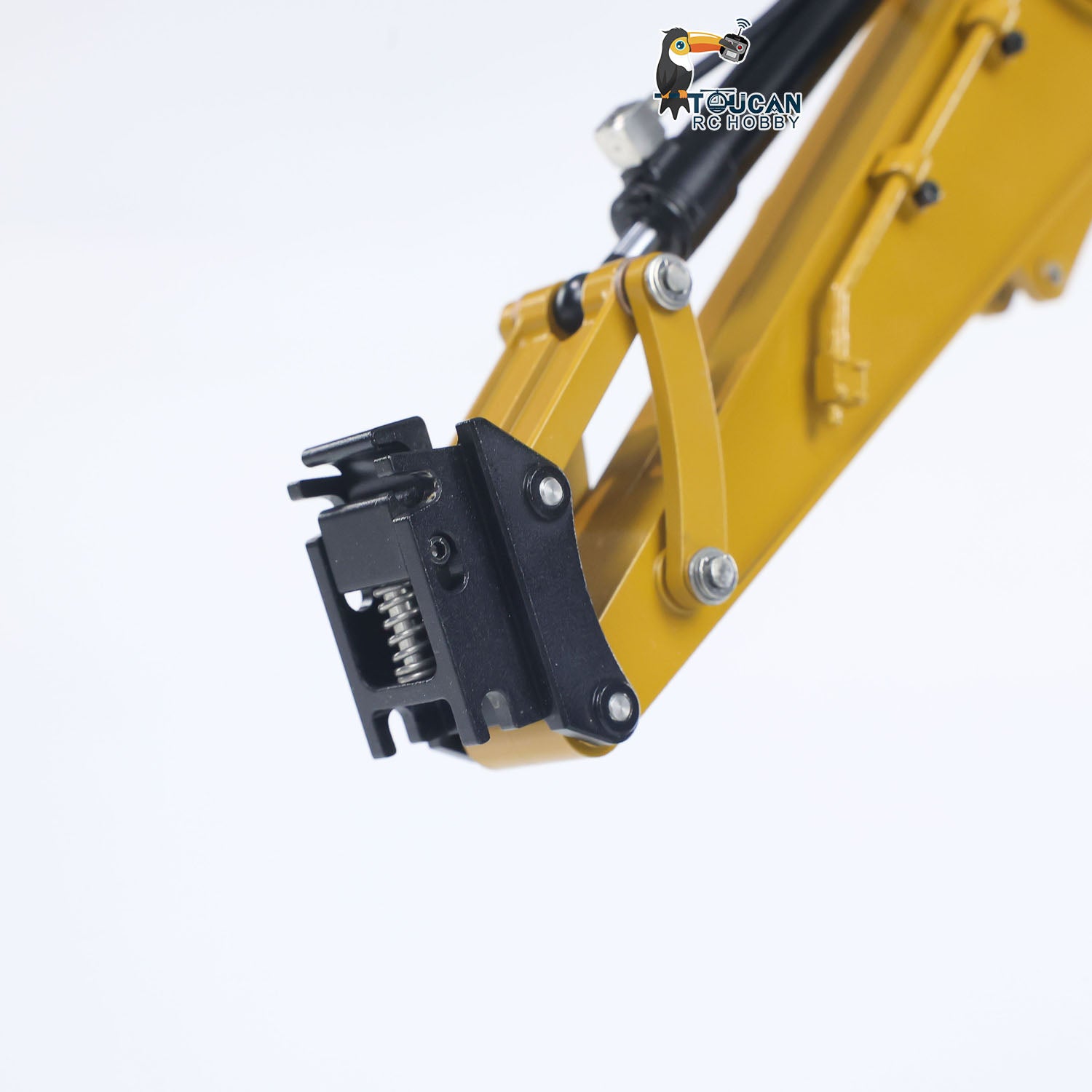 1/14 Scale Metal RC Hydraulic Excavator - C308 Radio Controlled Construction Vehicle with Flysky ST8 Transmitter & RTR Model - Perfect for Construction Simulation, Backyard Digging & RC Hobby Enthusiasts
