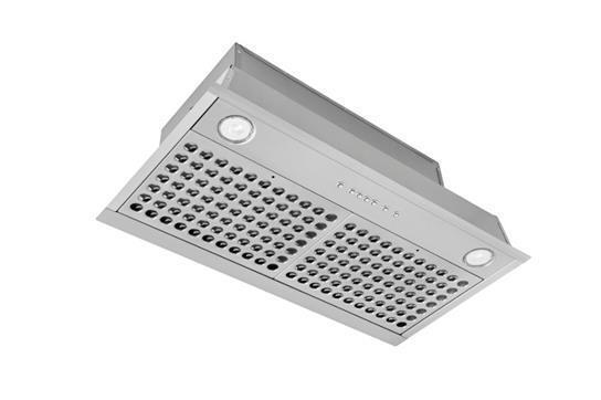 Alefrun 28-Inch Stainless Steel Range Hood Insert - 1300 CFM Powerful Ventilation with Purled™ Light System for Kitchen - Ideal for Gas Stoves, Cooking, and Smoke Removal