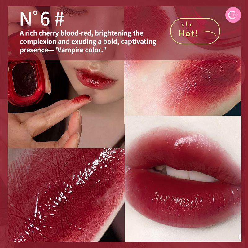 GELLA'S Vampire Kiss Lipstick - Long Lasting Matte Lipstick, Cruelty-Free & Vegan - Perfect for Halloween, Cosplay & Gothic Makeup Looks