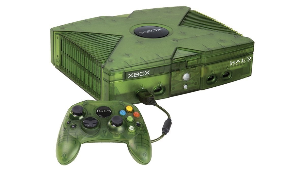 Original Xbox Console Halo Special Edition Green - Limited Edition Gaming System for Collectors & Retro Gamers - Perfect for Gaming Nostalgia & Display