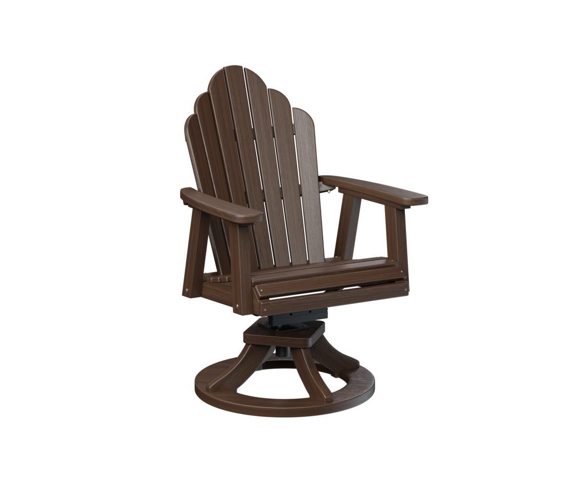 Berlin Gardens Cozi Back Swivel Rocker Dining Chair - Comfortable Patio & Indoor Dining Chair with 360° Rotation - Perfect for Outdoor Entertaining, Restaurants & Home Decor