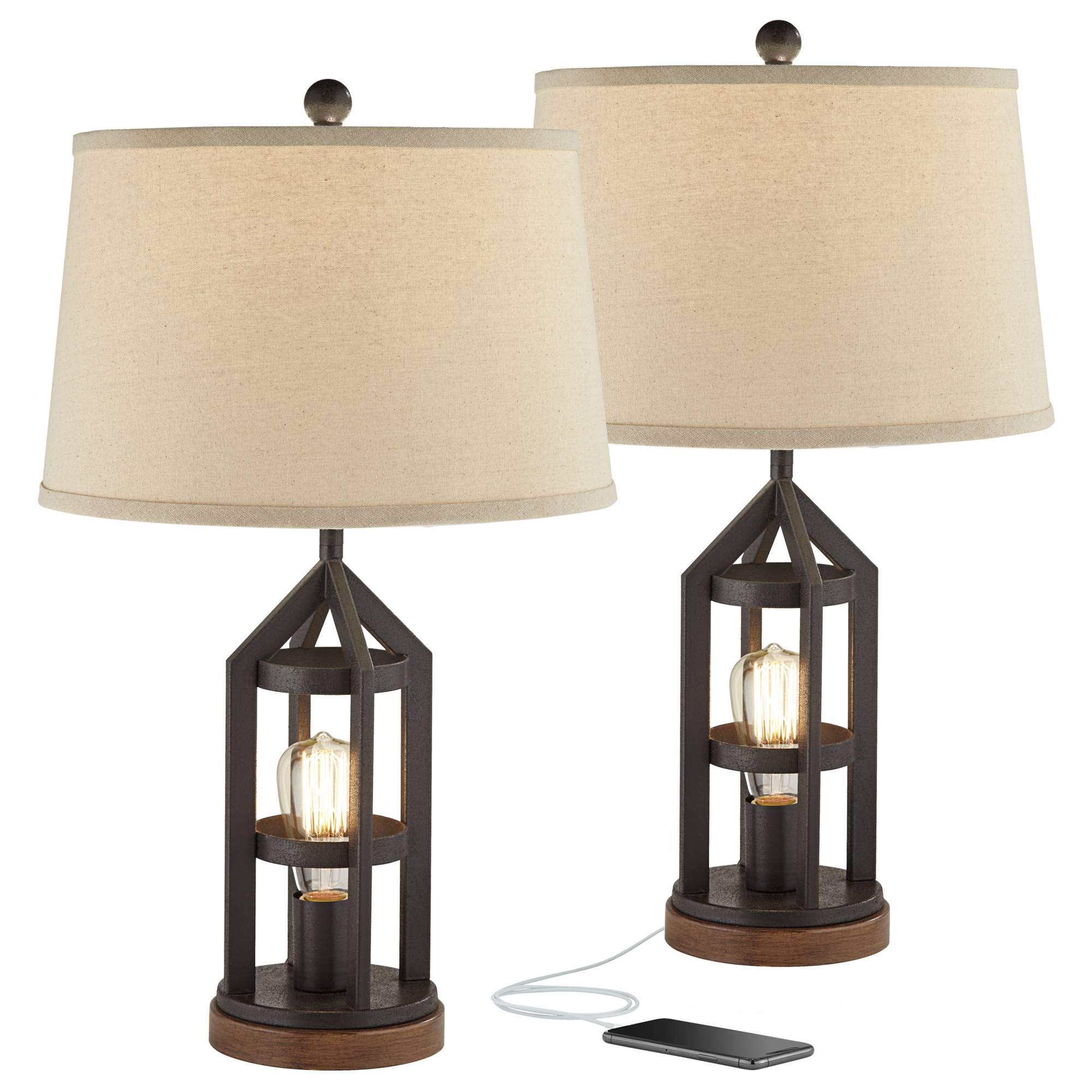 Lucas Western Table Lamps Set of 2 - 26