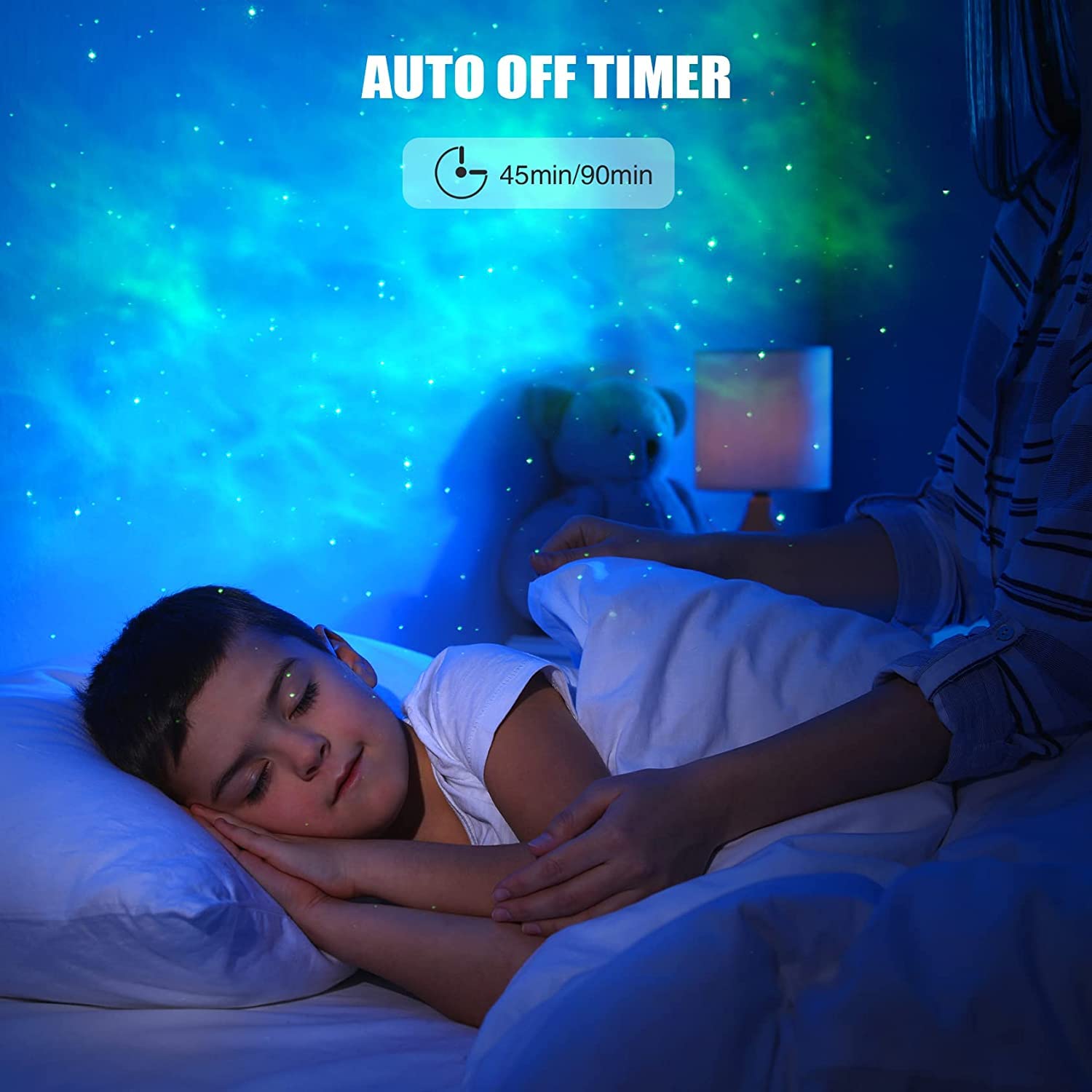 SFOUR Astronaut Galaxy Projector Night Light - Adjustable Star Projector for Bedroom, Kids Room Decor, Home Party & Ceiling Lighting - Perfect Gift for Christmas, Adults & Children - Create a Dreamy Space Ambiance for Relaxation & Sleep