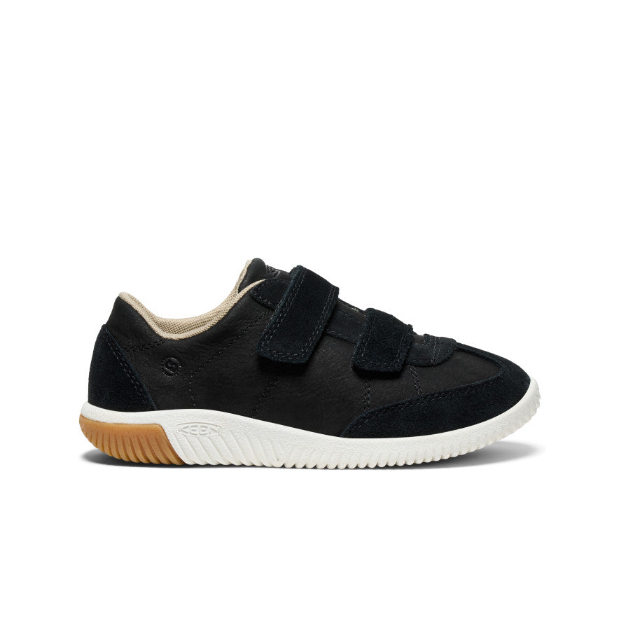 KNX T Toe Sneakers for Big Kids - Black/Star White | Comfortable & Stylish School Shoes for Boys & Girls