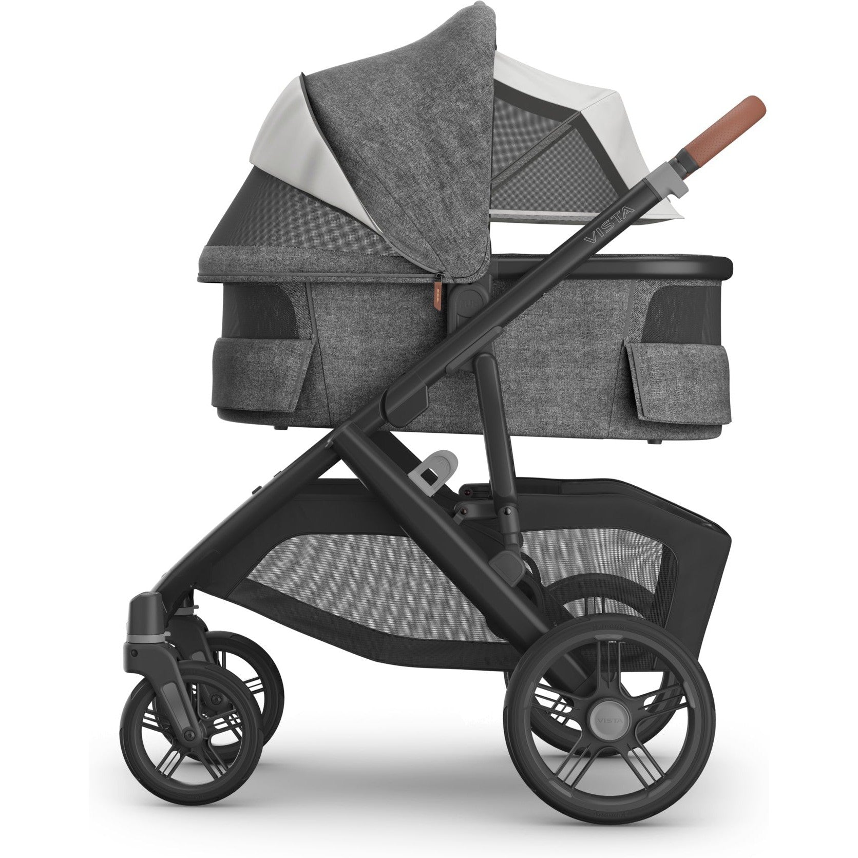 UPPAbaby V3 Bassinet for Vista, Cruz & Ridge Strollers - Lightweight, Portable Baby Bed for Newborns - Perfect for Travel, Home & Outdoor Use