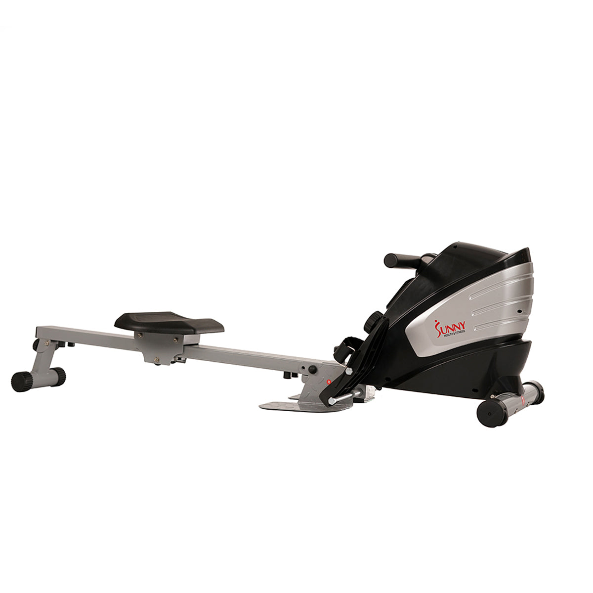 Dual Function Rowing Machine for Home Gym - Foldable Multi Rower with LCD Display for Full Body Workout | Perfect for Cardio & Strength Training in Small Spaces