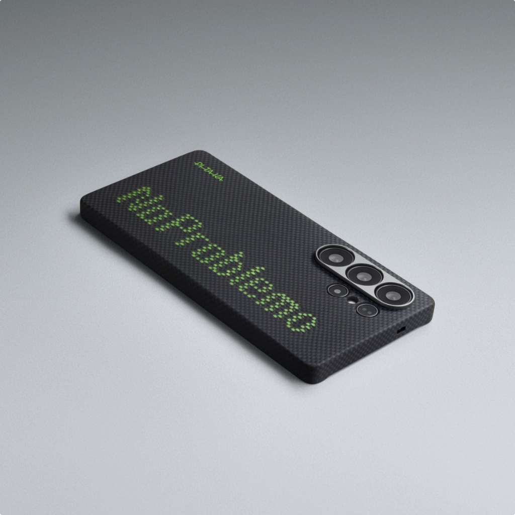 Aries Collaborative Luminous Phone Case - Glow in The Dark Protective Cover for iPhone & Samsung - Perfect for Nighttime Safety & Outdoor Adventures