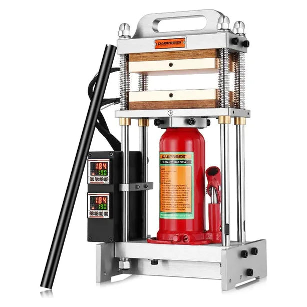 Dabpress 12 Ton Hydraulic Rosin Press Machine for DIY Rosin Extraction - Perfect for Home Use, Cannabis Concentrates, and Essential Oil Making