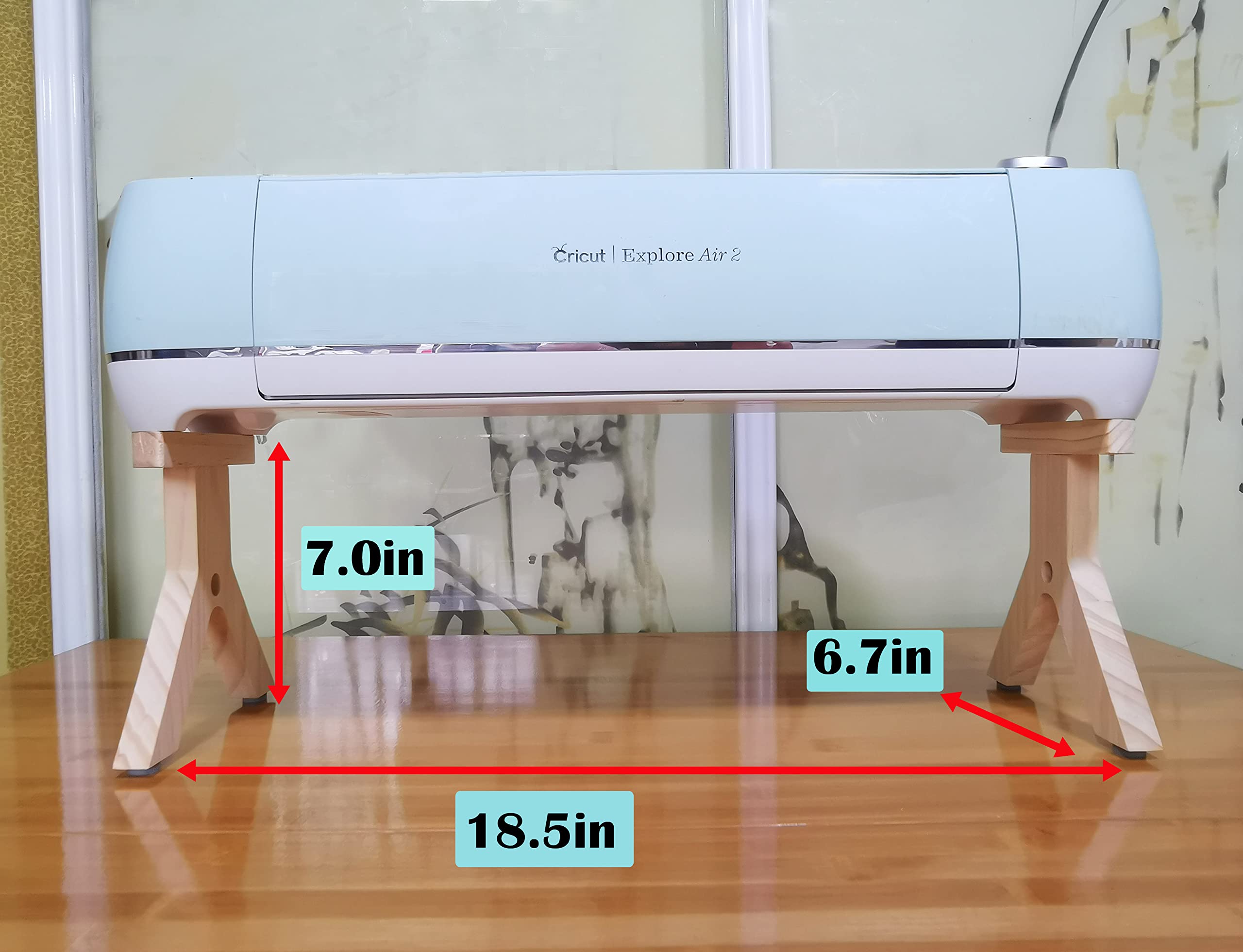 Cricut Explore Air 3 2 1 Replacement Legs - Expand Workspace for Explore Air Machines (Not Compatible with Maker Series) | Perfect for Crafting, Scrapbooking & DIY Projects