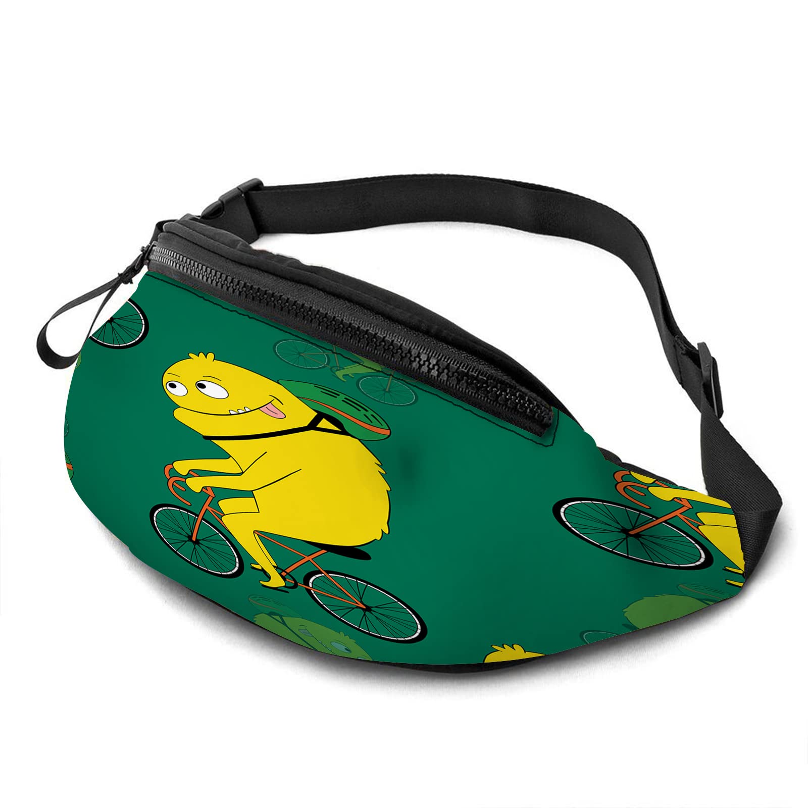 Nicokee Unisex Crossbody Fanny Pack - Waterproof Waist Bag for Women, Men & Kids - Cycling, Hiking, Travel - with Earphone Jack & Zipper Pockets for Phone, Wallet & Essentials - Perfect for Outdoor Sports & Daily Use