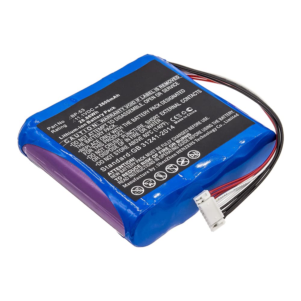 Synergy BP-53 Battery 11.1V 2600mAh Li-ion - for Digital Equipment Power