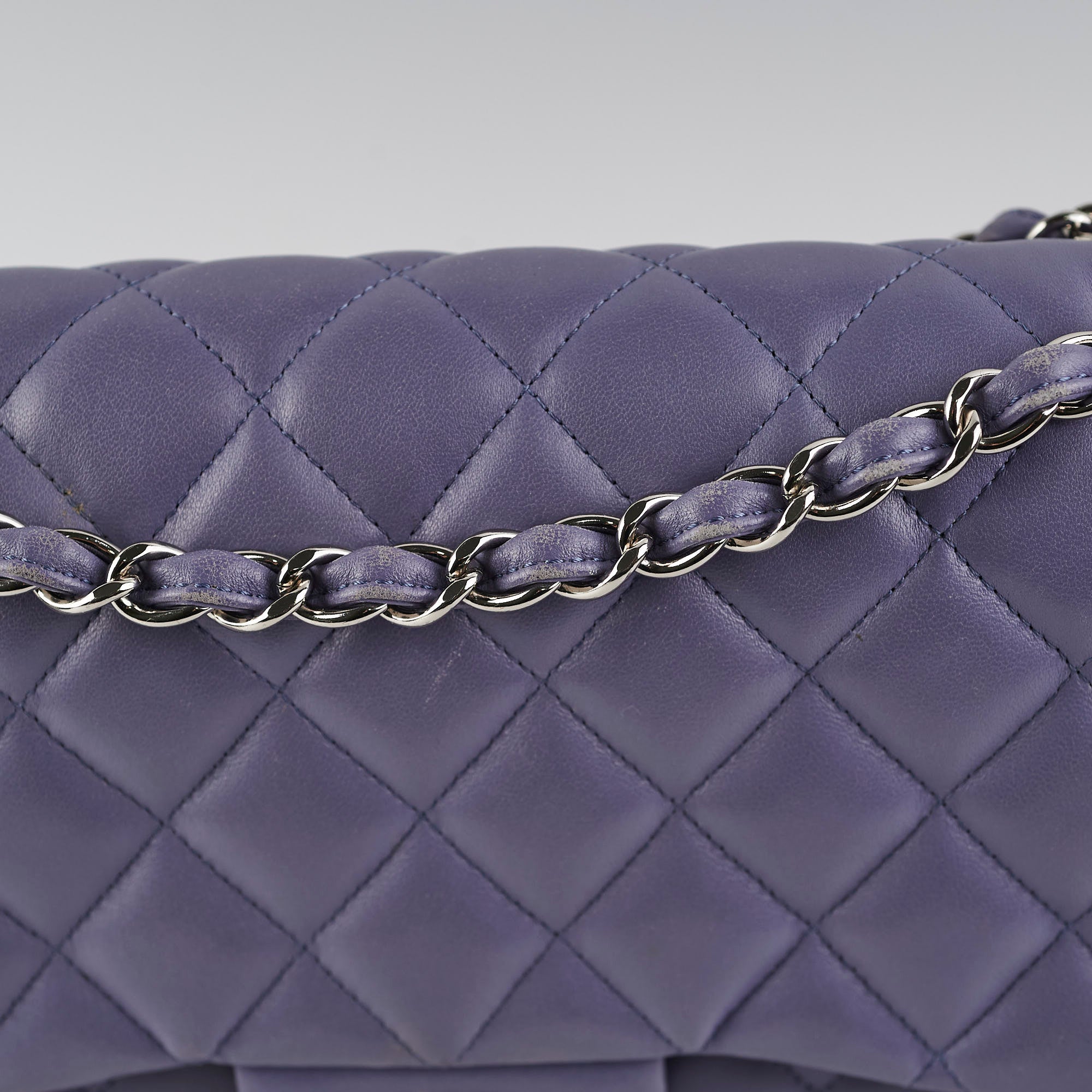 Chanel Jumbo Double Classic Flap Bag in Purple - Luxury Designer Handbag for Women | Perfect for Evening Events, Parties & Special Occasions