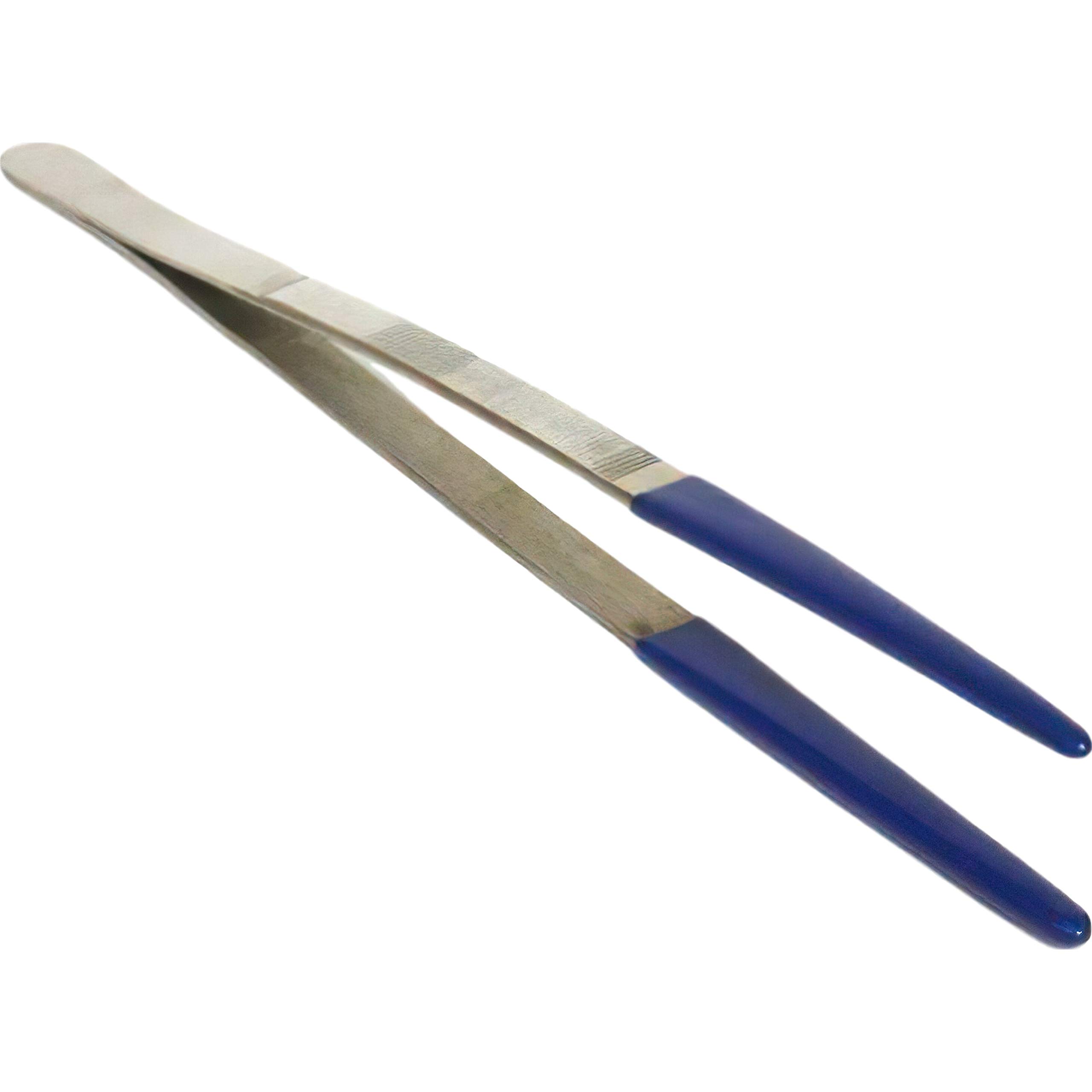 Steamer Cleaner Tweezers with Rubber Tips - Safe Bead Removal Tool for Jewelry Making, Watch Repair & Electronics Assembly