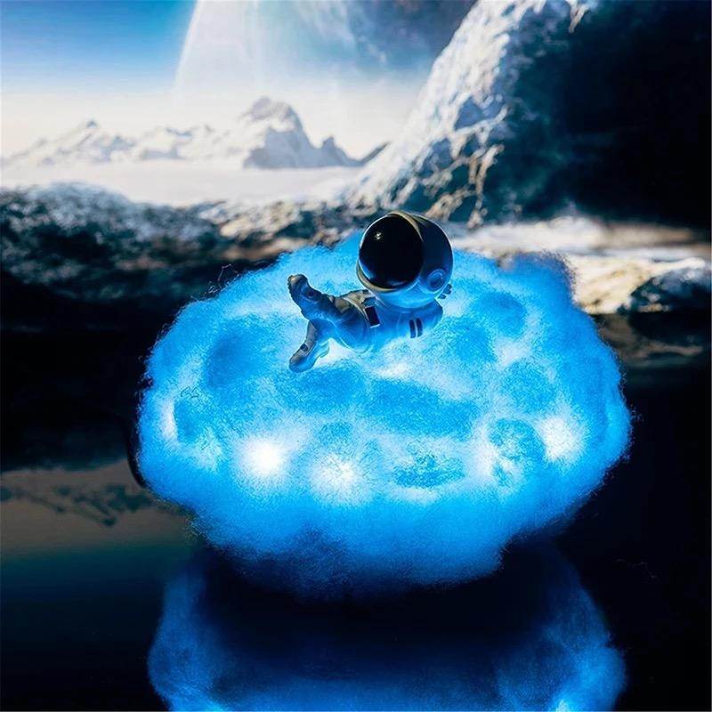 3D Astro Cloud Lamp with Remote Control - Galaxy Night Light for Kids & Adults - Perfect for Bedroom, Nursery, and Relaxation Spaces