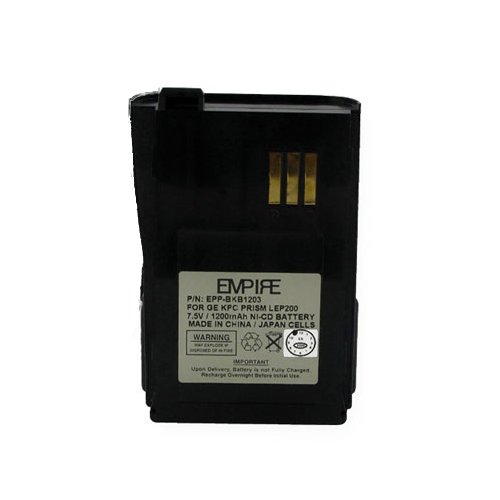 Empire 2-Way Radio Battery for GE/Ericsson HP - Ni-CD 7.5V 1200mAh High Capacity Replacement Battery - Perfect for Construction, Security & Outdoor Communication