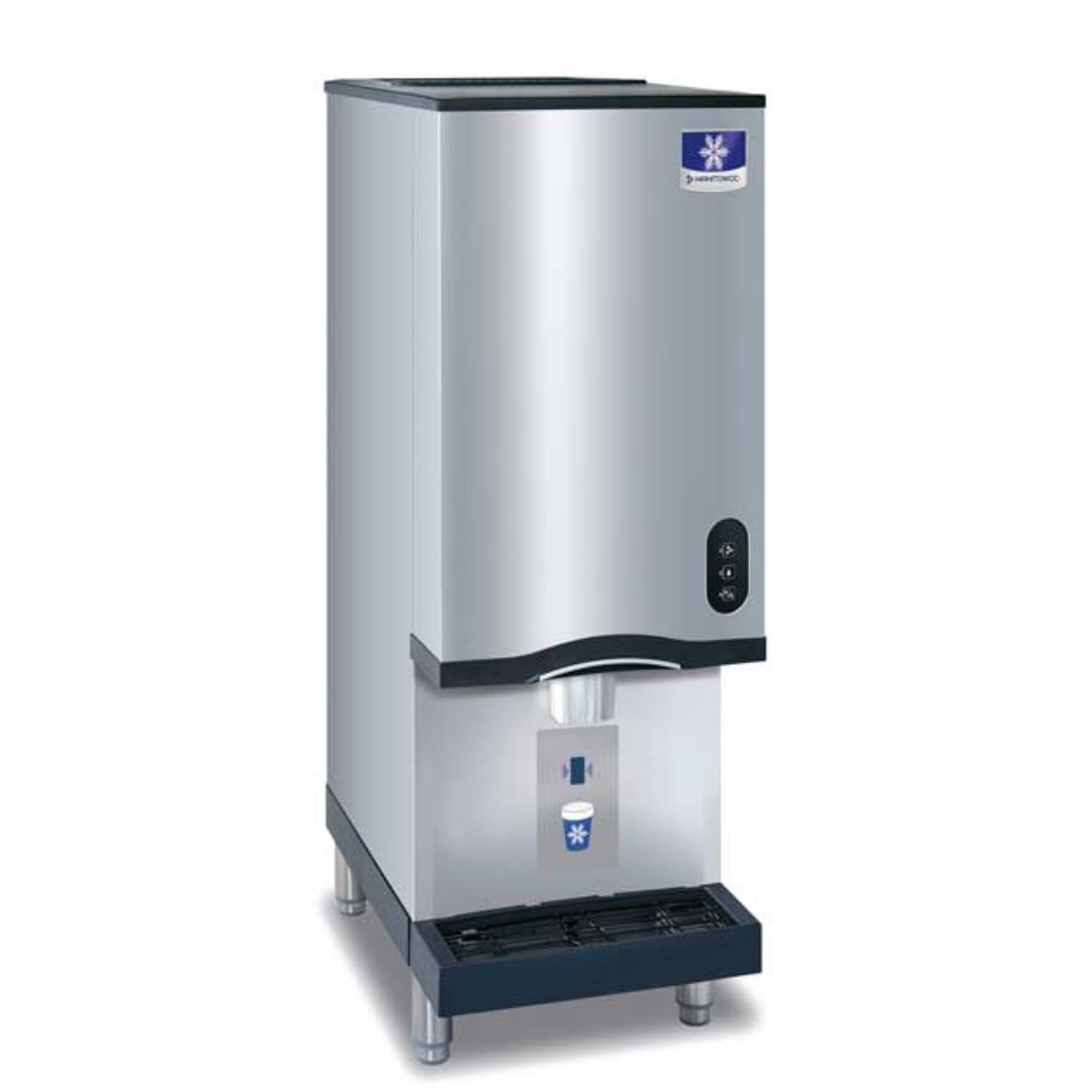 Manitowoc Commercial Countertop Nugget Ice Maker with Dispenser - Perfect for Restaurants, Bars, Cafes, and Home Use