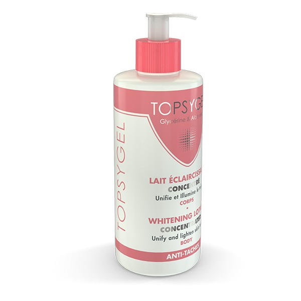HT26 Topsygel Brightening Milk 500ml - Skin Lightening & Hydrating Lotion for Even Skin Tone - Perfect for Daily Skincare & Dark Spot Treatment