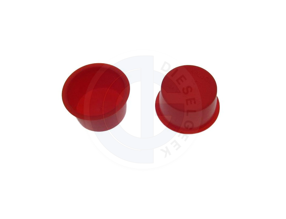 Red Plastic Frame Rail Cap for Full Metal Jacket Side Panels - Durable Protection for Motorcycle Accessories & Custom Bike Builds