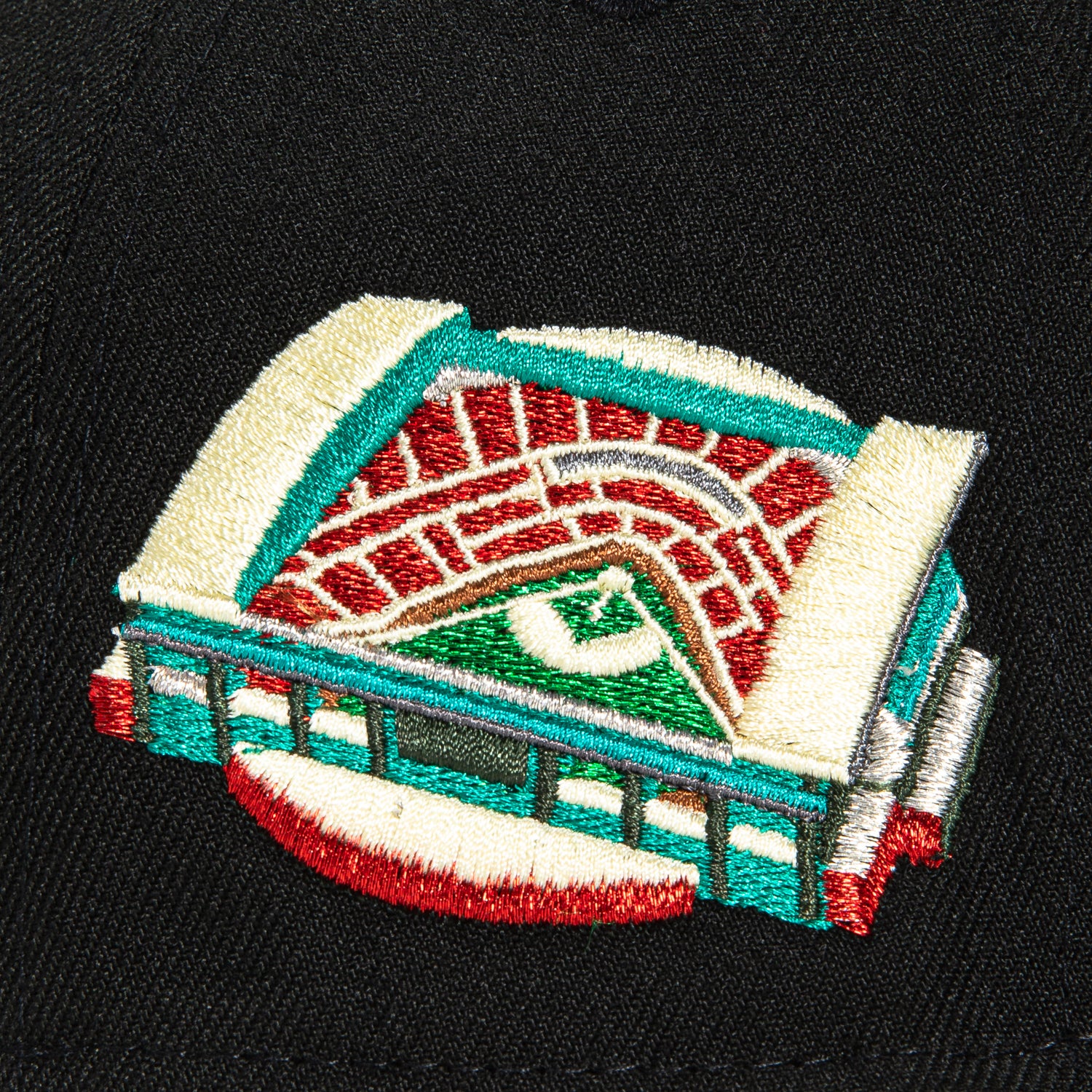 New Era 59Fifty Arizona Diamondbacks Chase Field Patch Script Hat - Black, Apricot, Metallic Copper - Official MLB Baseball Cap for Fans & Streetwear Fashion