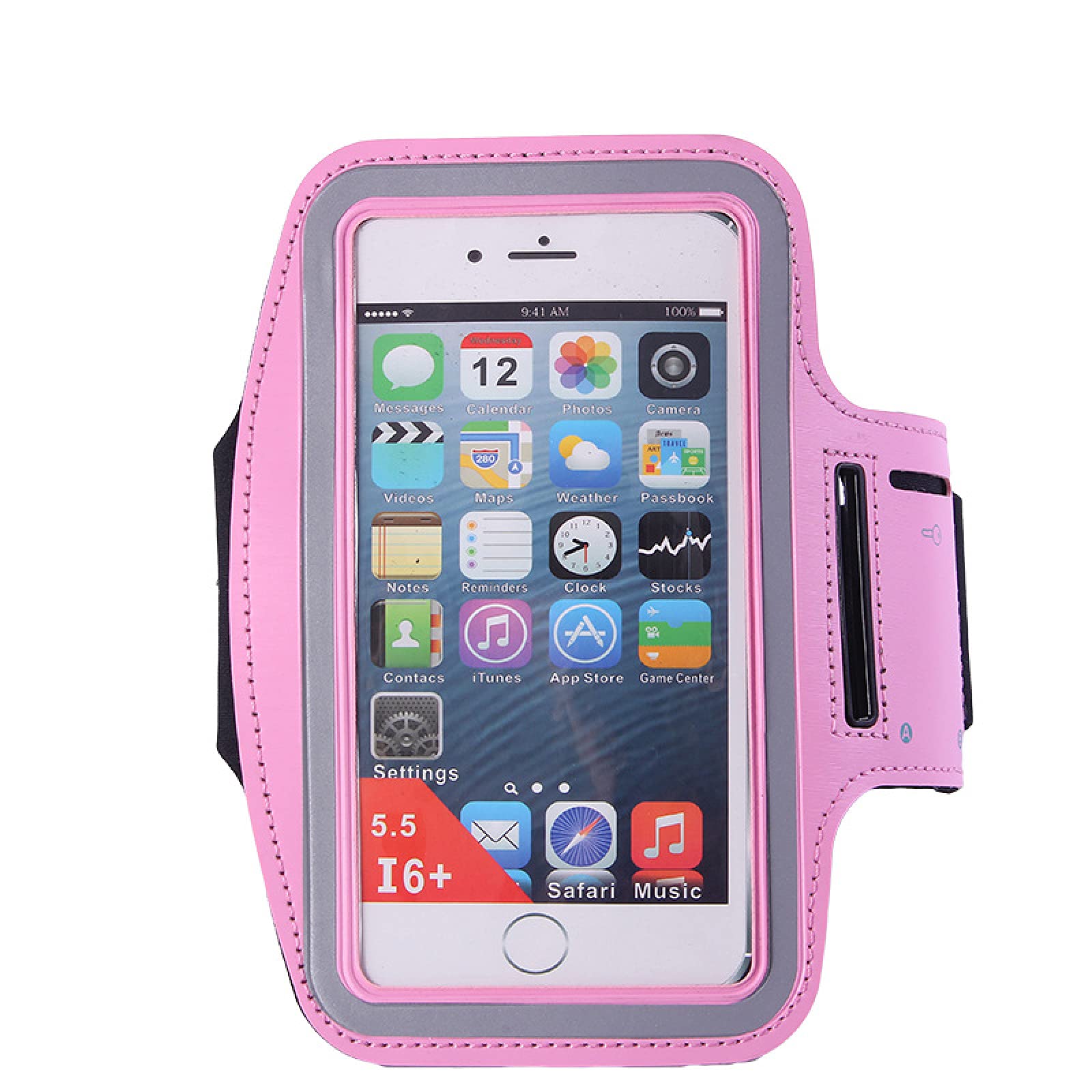 QIANJINGCQ Lightweight Sweat-Absorbent Lycra Running Arm Band - Perfect for Outdoor Sports, Jogging & Fitness Workouts - Secure Phone Holder for Active Lifestyles