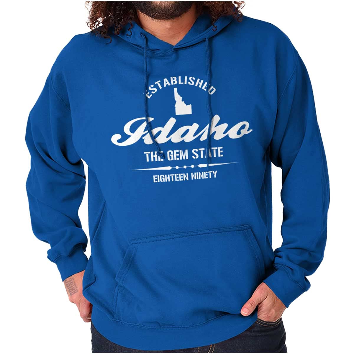 Idaho Gem State Souvenir Hoodie Sweatshirt for Women & Men - Cozy Pullover for Travel, Gifts & Casual Wear