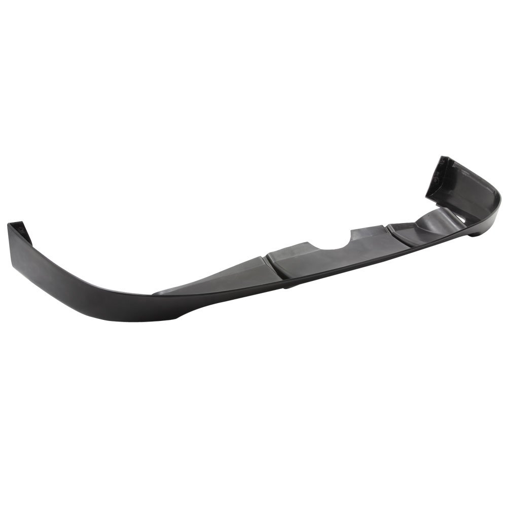IKON MOTORSPORTS A-Style PU Black Rear Bumper Lip Spoiler Splitter for 2002-2004 Acura RSX - Enhances Aerodynamics & Sporty Look for Street Racing & Car Shows