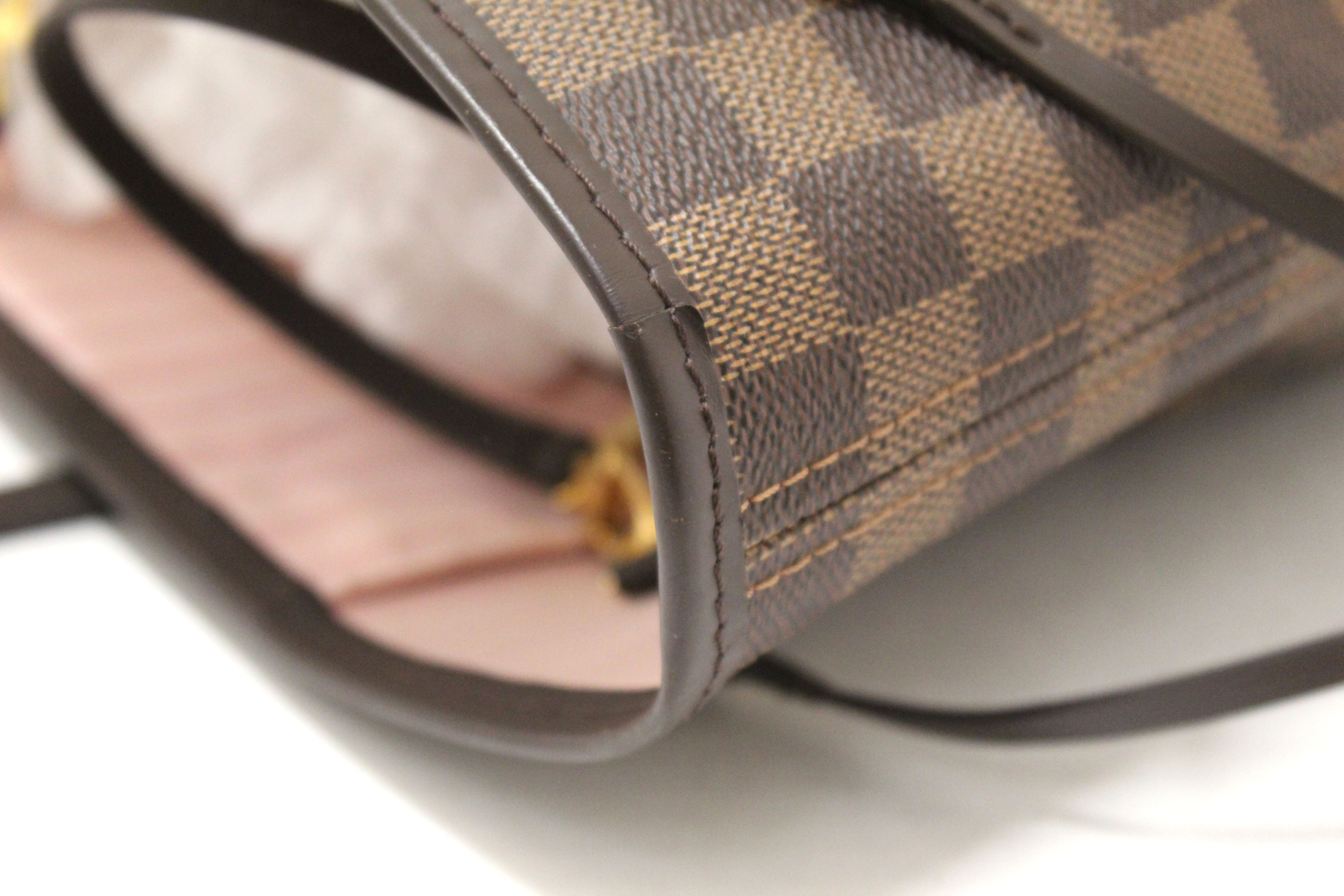 Authentic Louis Vuitton Damier Ebene Canvas Neverfull MM Tote Shoulder Bag - Luxury Designer Handbag for Women, Perfect for Work, Travel & Everyday Use