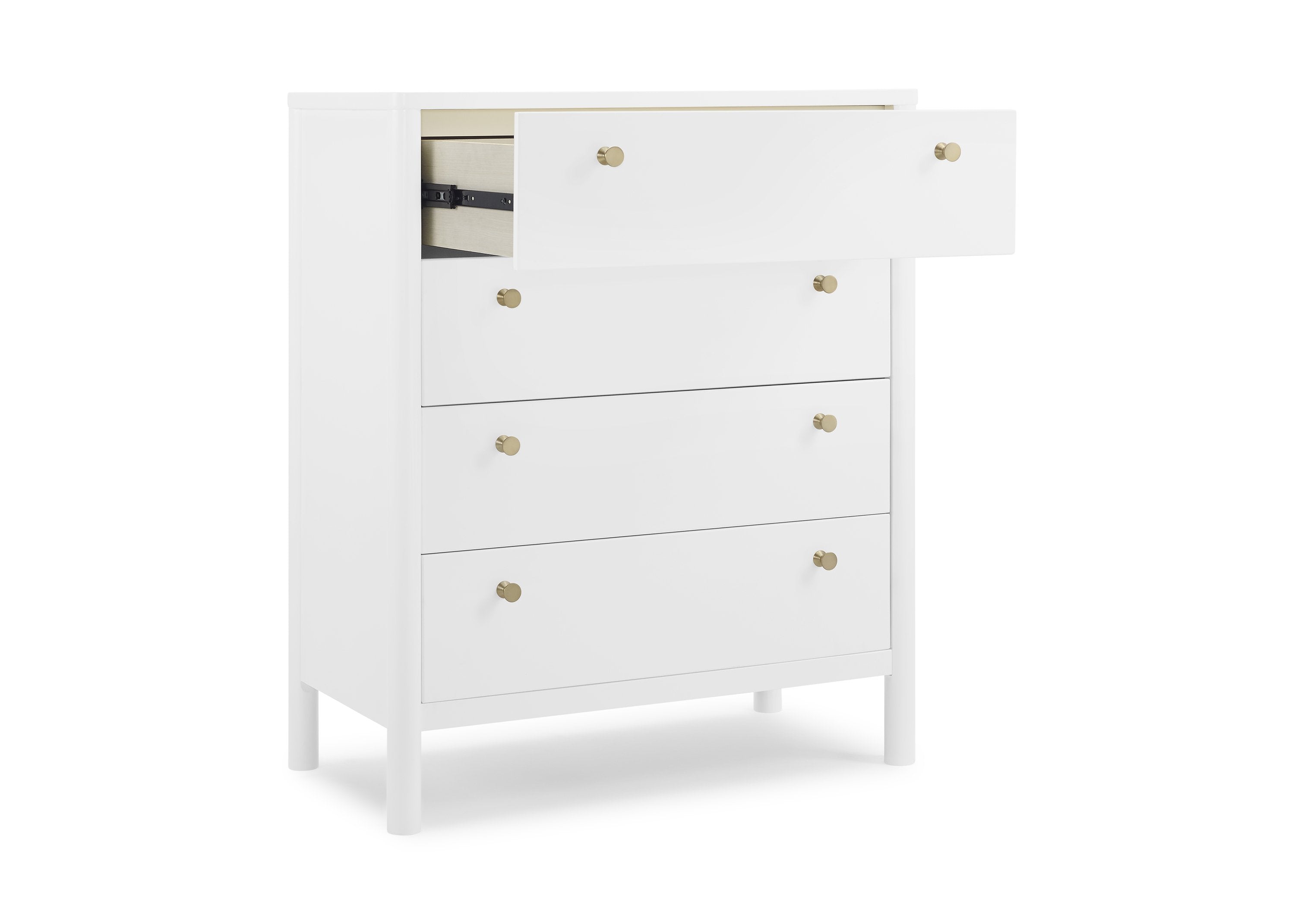 Remy 4 Drawer Chest - Solid Wood Dresser for Bedroom Storage & Organization | Perfect for Bedroom, Nursery, or Closet Organization