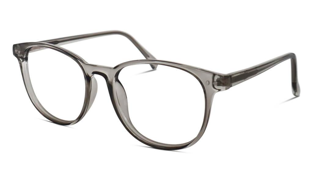 Blue Light Blocking Computer Glasses for Women & Men - ScreenTime Billie Anti Eyestrain Glasses in Pearl Grey with Prescription Lenses - Perfect for Office Work, Gaming & Digital Screen Use