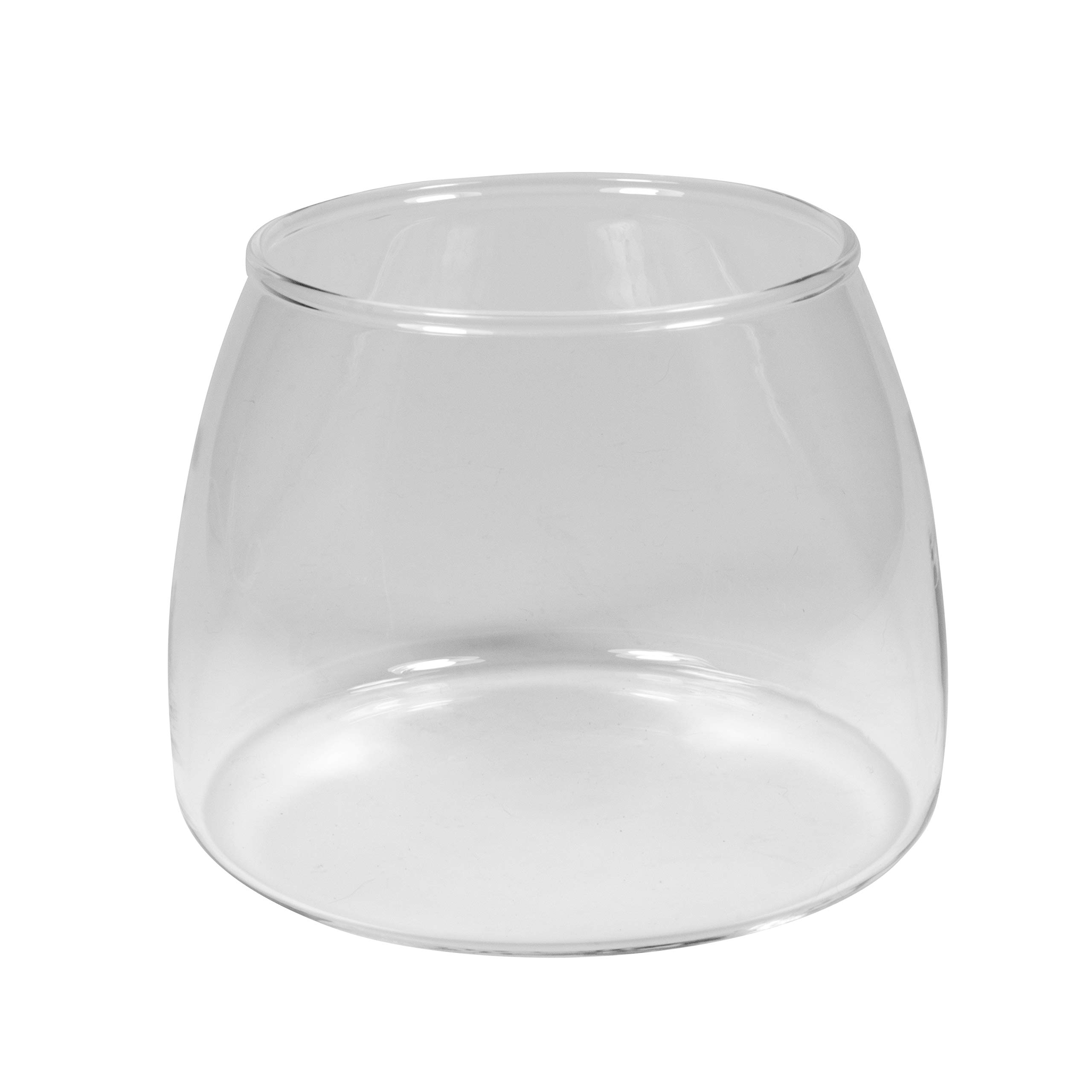 Univen 7 oz Glass Coffee Carafe for KitchenAid Burr Grinder - Replacement for Model 4176728 KPCGRND - Perfect for Fresh Ground Coffee Storage & Serving