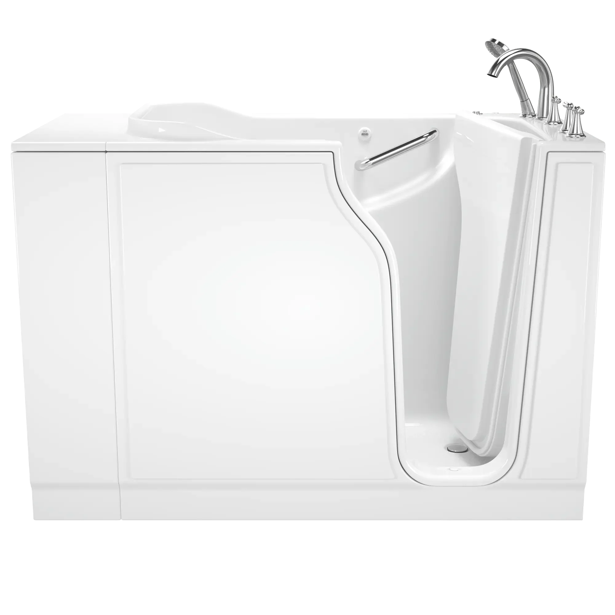 30x52 Inch Gelcoat Walk-In Bathtub with Air Spa System - Right Hand Door & Drain - Ideal for Elderly & Mobility Support - Perfect for Home Bathroom Safety & Relaxation