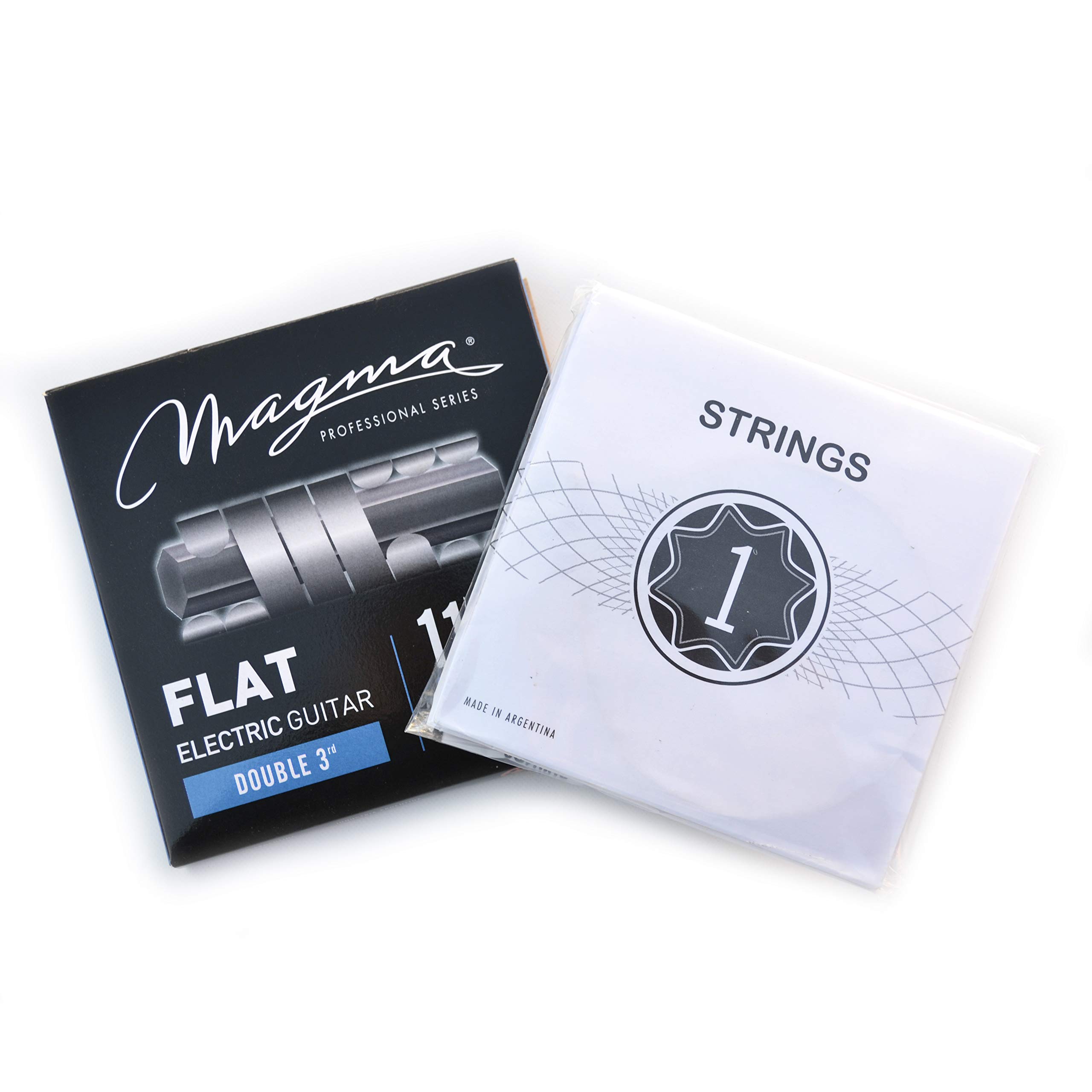 GE160SF Light Gauge Flatwound Electric Guitar Strings Set .011-.050 Stainless Steel - Smooth Playability for Jazz, Blues & Rock - Perfect for Fender, Gibson & Ibanez Guitars