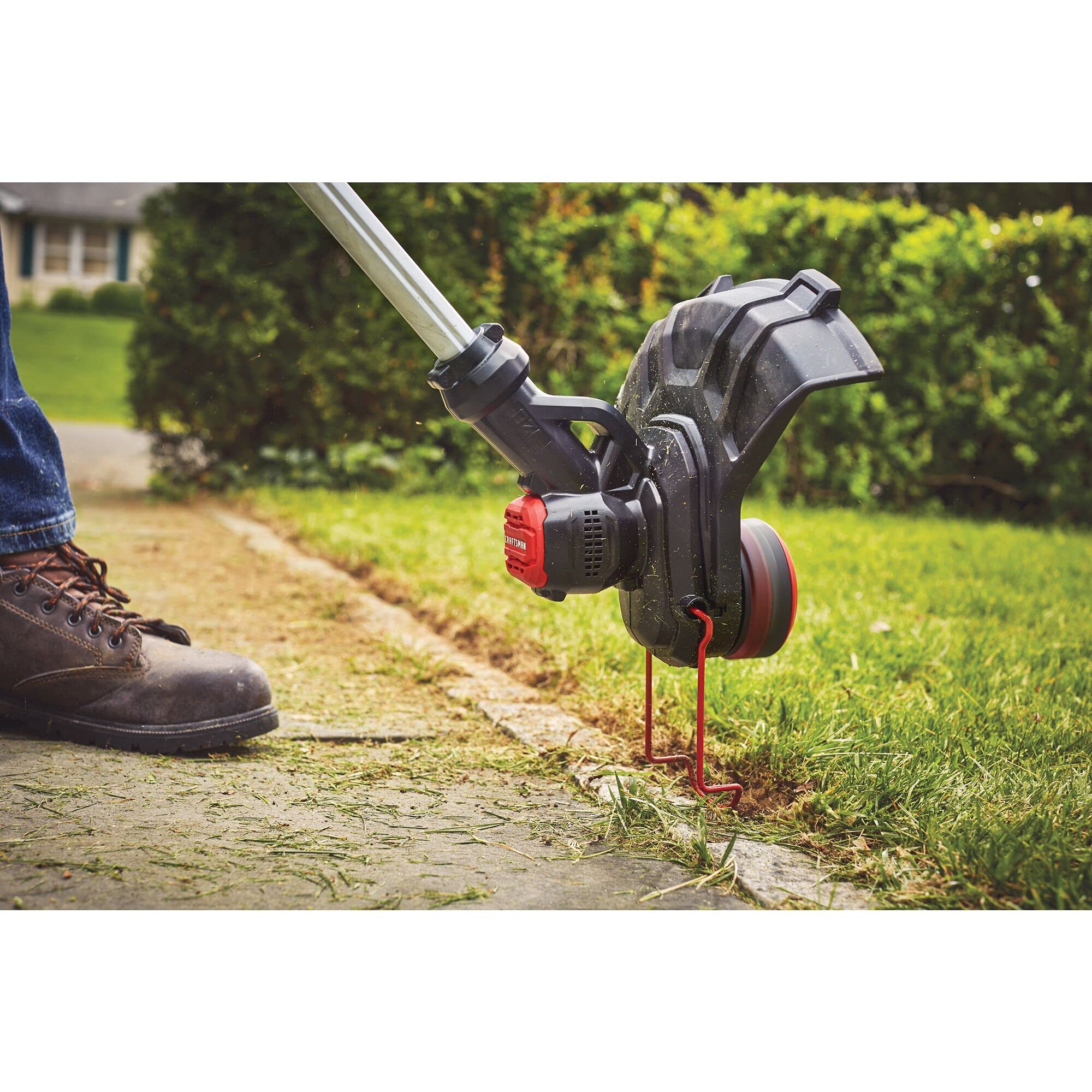 CRAFTSMAN V20 Cordless String Trimmer Edger - 13 Inch Weed Wacker with Automatic Feed, Bare Tool (CMCST900B) | Perfect for Lawn Care, Yard Maintenance & Landscaping