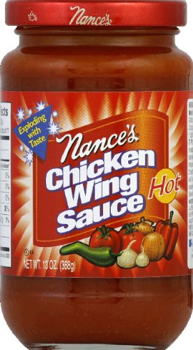 Nance's Hot Chicken Wing Sauce - 12 oz (Pack of 3) | Spicy BBQ Glaze for Wings, Ribs & Grilling | Perfect for Game Day, Parties & Family Gatherings