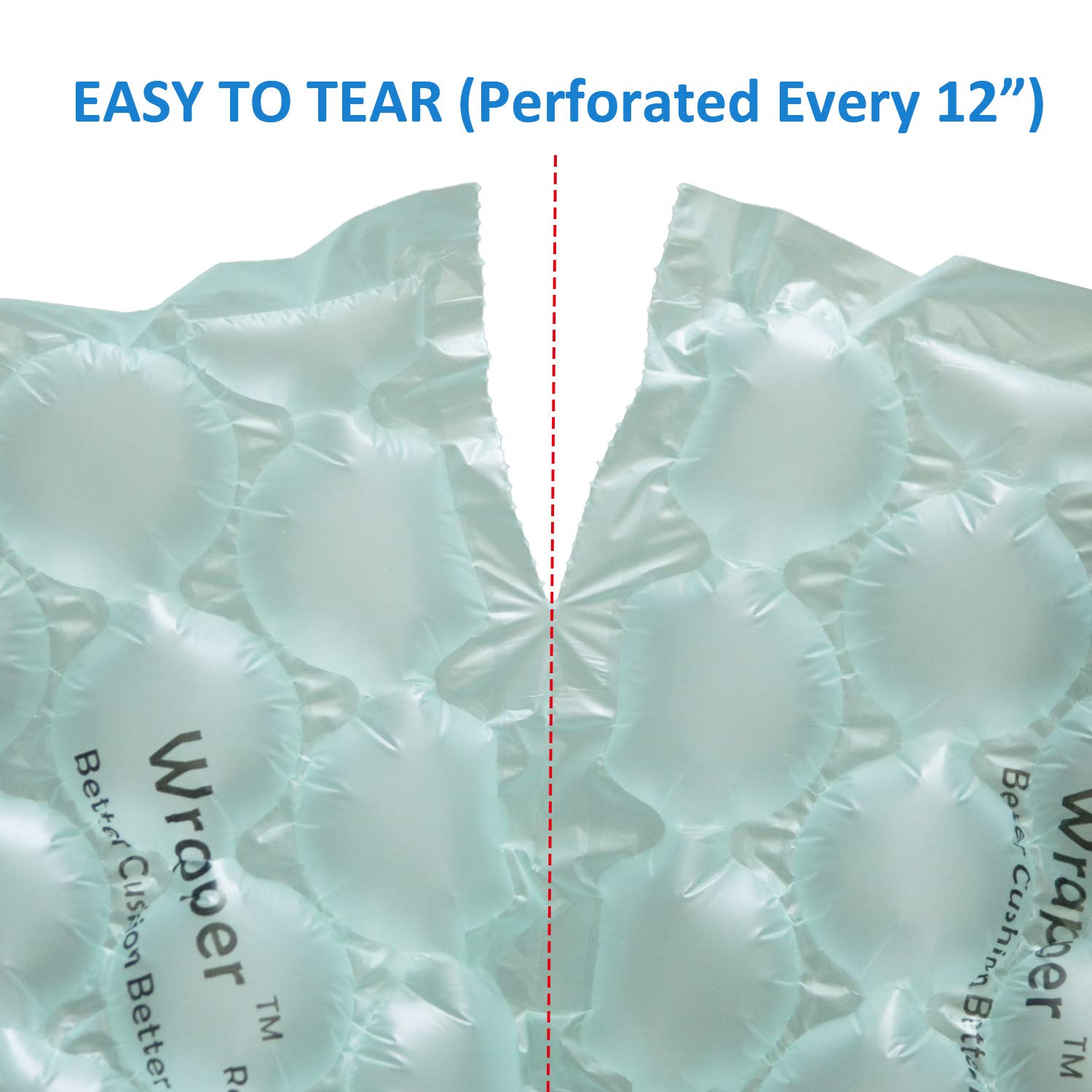 2 Rolls EA2 Air Bubble Cushion Wrap - 1/2