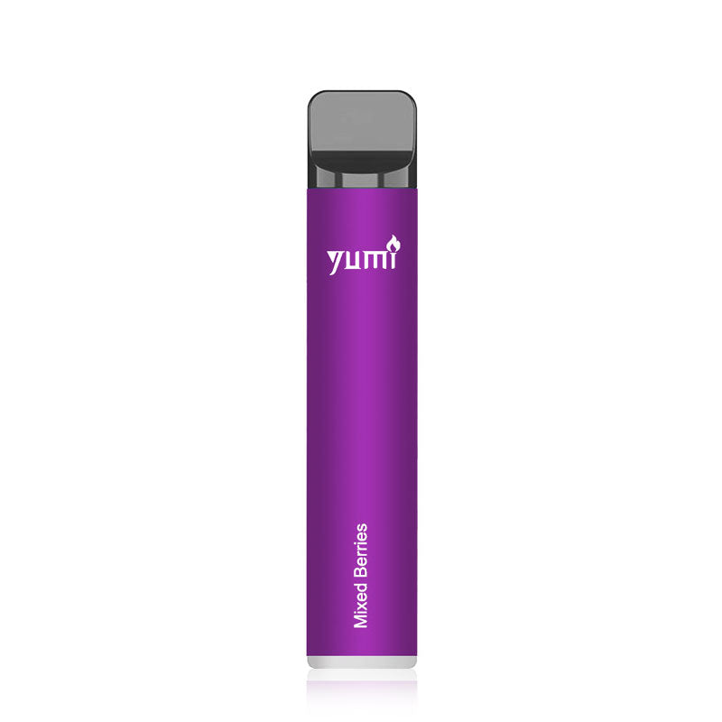 YUMI Bar 1500 Disposable Vape Pod - 1500 Puffs, 5% Nicotine Salt, Rechargeable USB-C - Perfect for Travel, Parties & On-the-Go Vaping