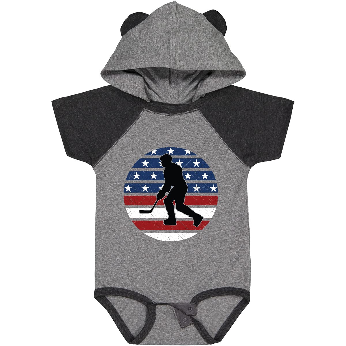 Inktastic Ice Hockey Fan Coach Player Baby Bodysuit - Cute Hockey-Themed Onesie for Infants & Toddlers - Perfect for Game Day, Team Support & Hockey Fan Gifts