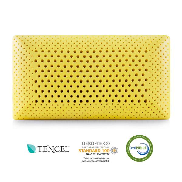 MALOUF Zoned Activedough CHAMOMILE Pillow - Orthopedic Memory Foam Pillow for Neck Pain Relief, Pressure Relief & Better Sleep - Perfect for Side, Back & Stomach Sleepers