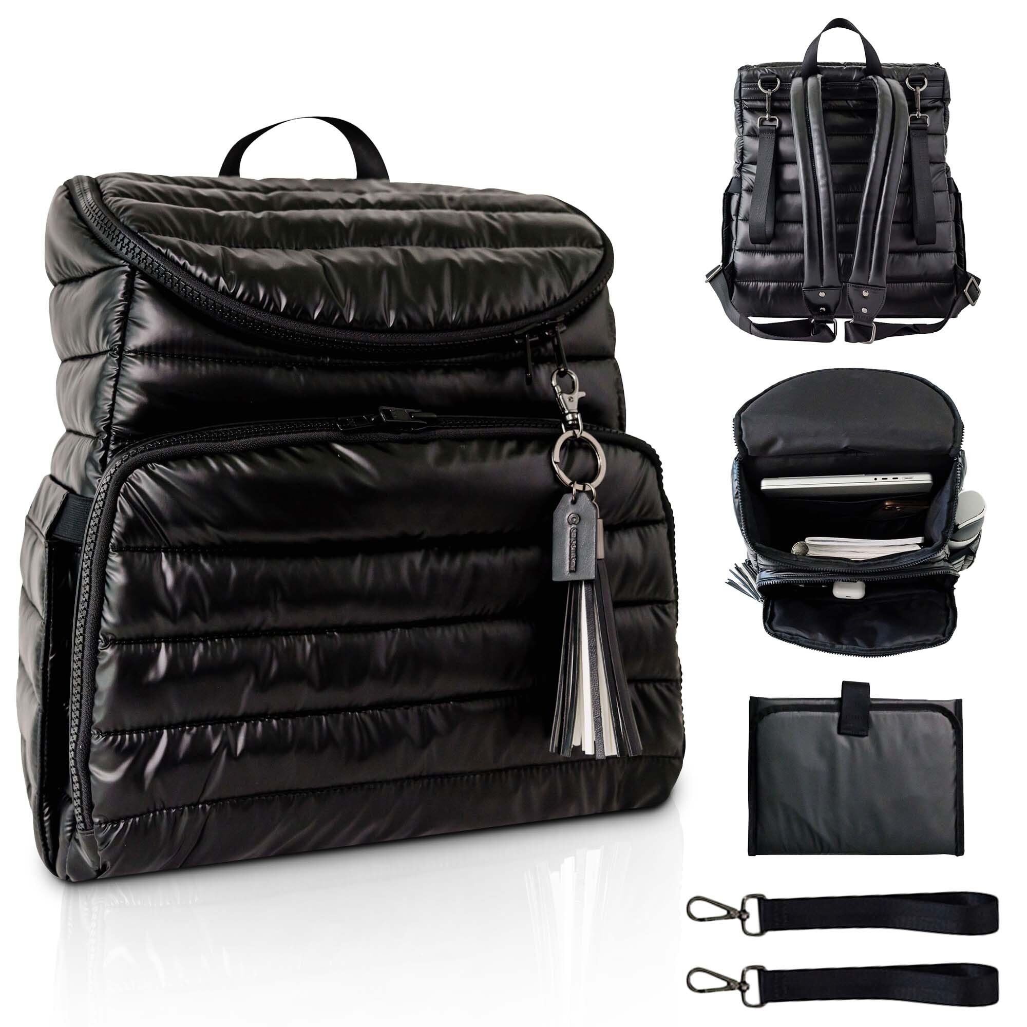 Citi Collective Gallery Diaper Bag Backpack - Stylish & Spacious Baby Travel Backpack for Moms - Fits 15