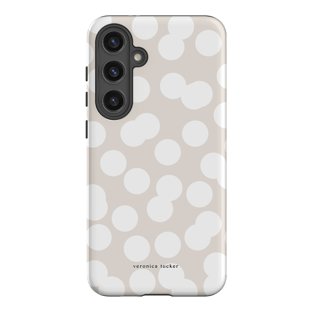 Stylish Confetti White Phone Case - Trendy Protective Cover for iPhone & Samsung | Perfect for Parties, Events & Everyday Use