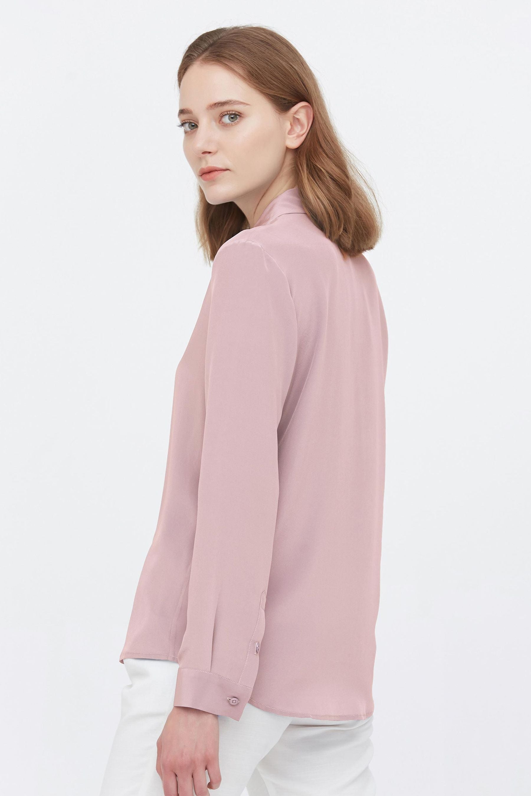 Premium Silk Shirt for Women - Soft & Breathable Daily Wear Blouse - Perfect for Office, Date Night & Casual Outfits