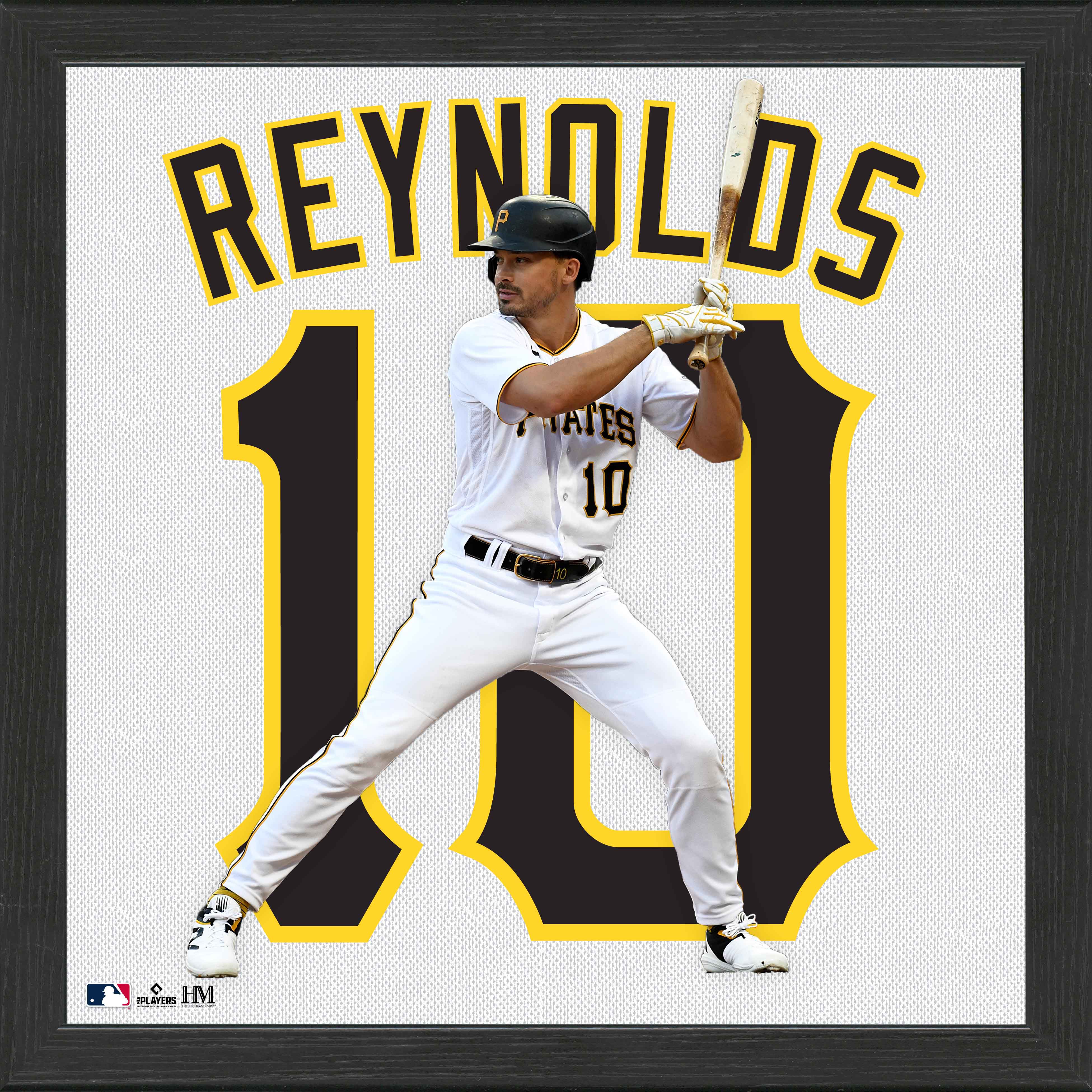 Bryan Reynolds Pittsburgh Pirates Authentic Baseball Jersey - IMPACT Frame for Men & Women - Perfect for Games, Tailgating & Fan Events