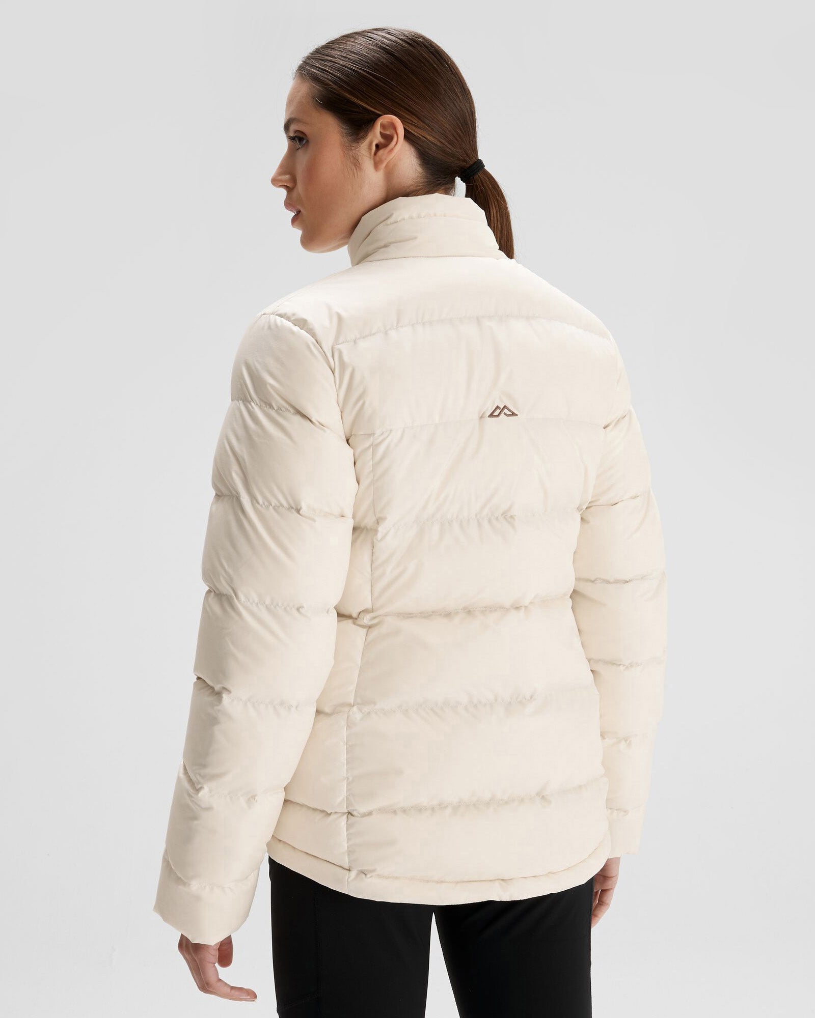 Women's Epiq Down Jacket - Lightweight Warm Winter Coat, Water-Resistant, Natural Color - Perfect for Outdoor Activities, Skiing & Cold Weather Fashion