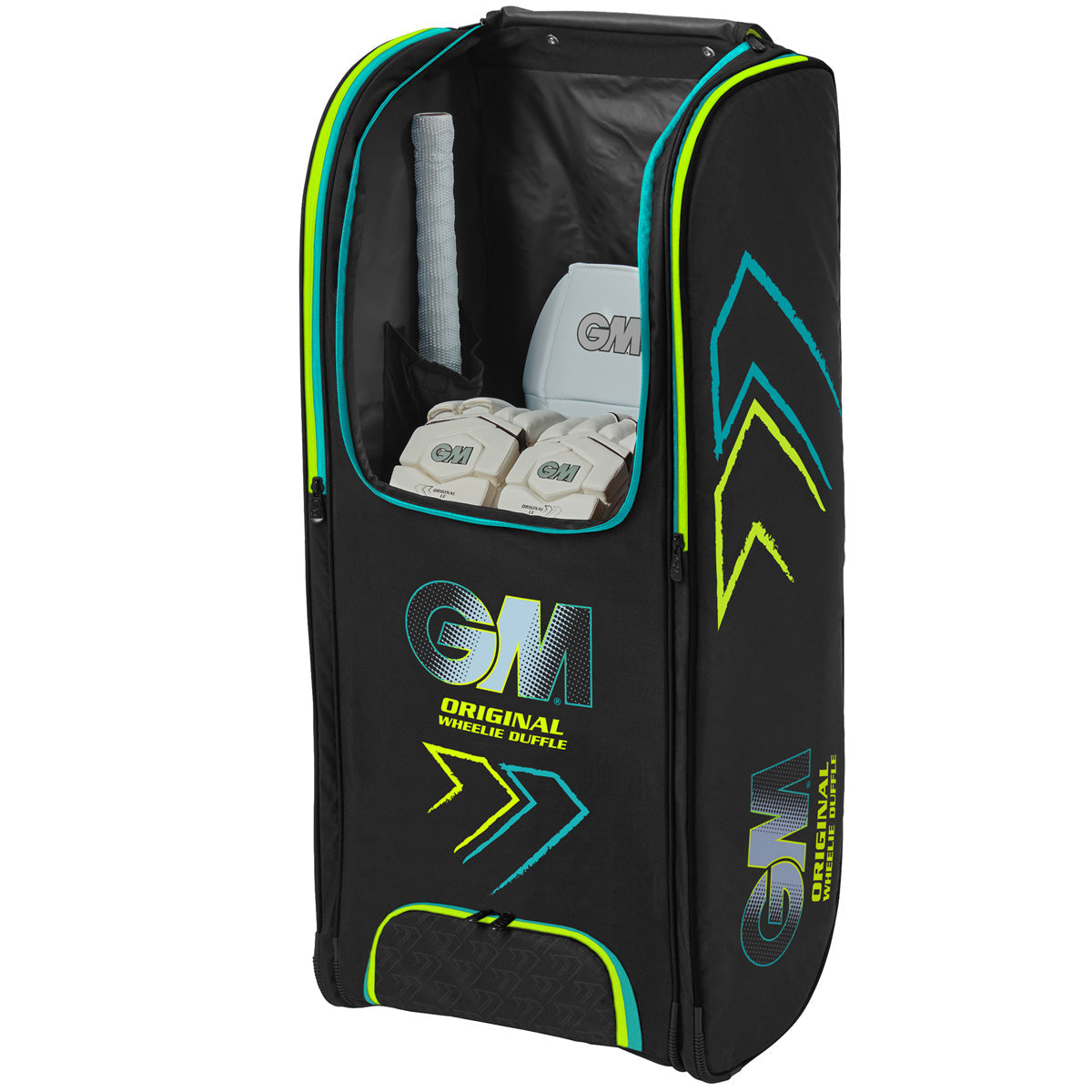 Gunn & Moore Original Wheelie Duffle Cricket Bag 2025 - Premium Cricket Equipment for Travel & Practice - Perfect for Cricket Players, Coaches & Sports Enthusiasts