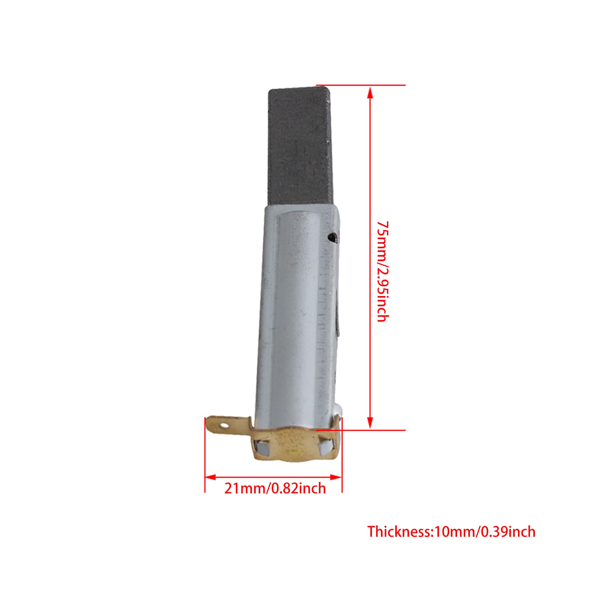 2PCS Vacuum Cleaner Carbon Motor Brushes Replacement for Henry Hetty - Compatible with Most Vacuum Models - Perfect for Home Cleaning & Maintenance