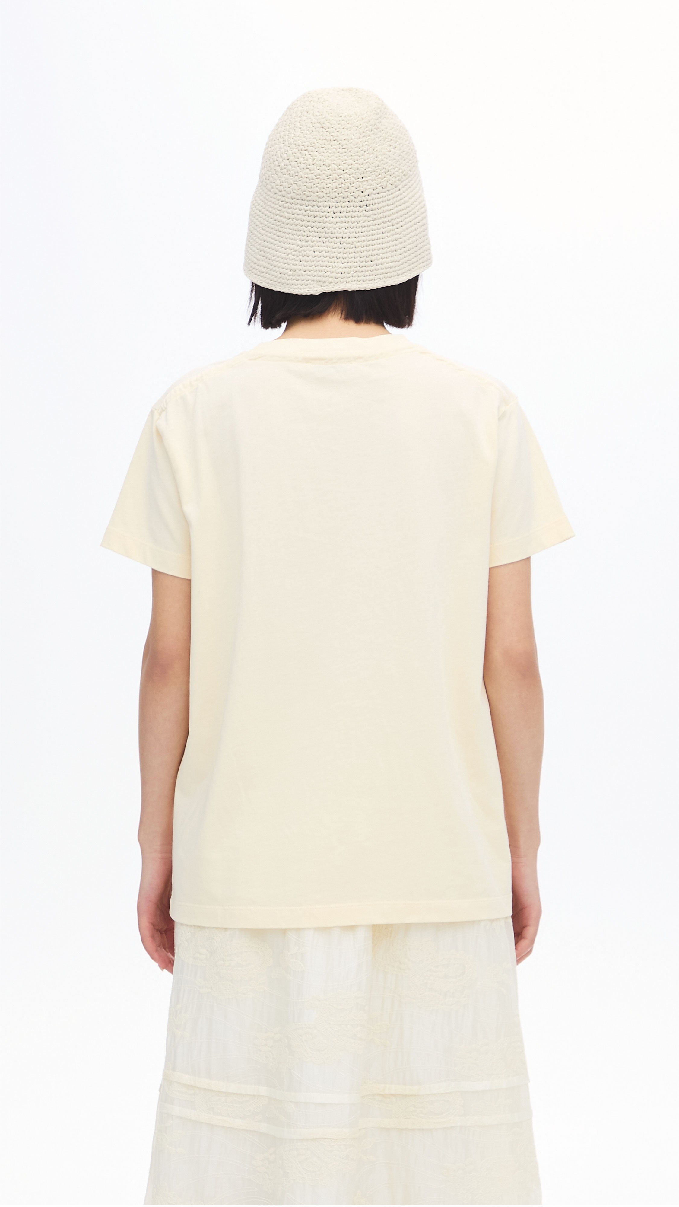 Garment Washed Wording Print T-Shirt - Comfortable Casual Tee for Everyday Wear, Street Style & Outfit Layering