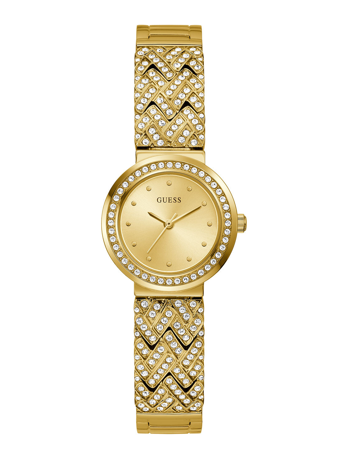 Luxury Gold Treasure Crystal Watch for Women - Elegant Fashion Accessory for Parties, Weddings & Special Occasions