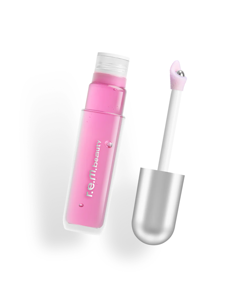 R.E.M. Beauty Lip Oil - Hydrating & Glossy Lip Treatment for Dry Lips | Perfect for Daily Moisture & Night Care