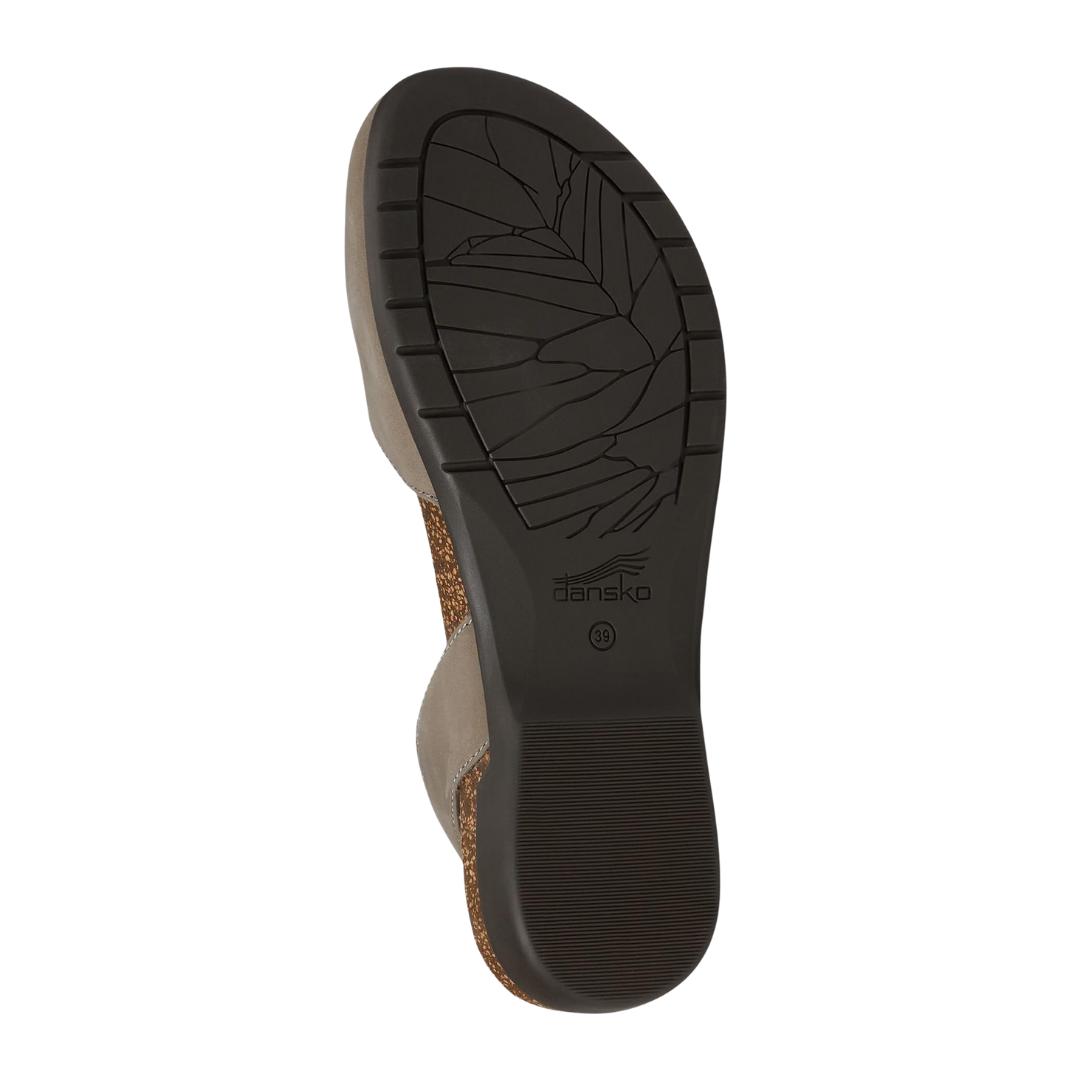 Women's Rowan Taupe Milled Nubuck Loafers - Comfortable Slip-On Shoes for Casual Wear & Office Outfits