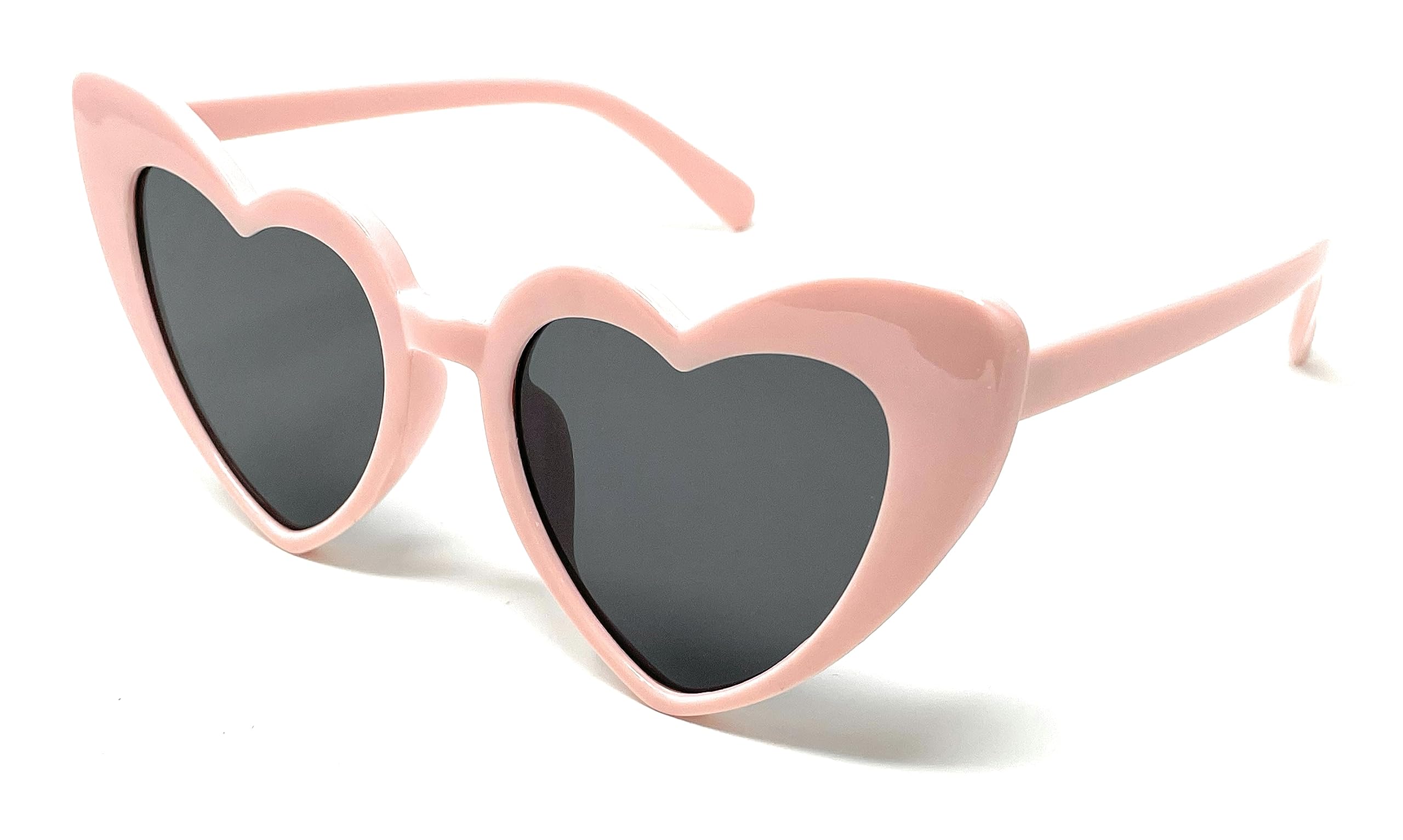 EHH - Stylish Heart Shaped Cat Eye Sunglasses for Women, UV Protection, Retro Fashion Accessories - Perfect for Beach, Summer Outfits & Date Nights